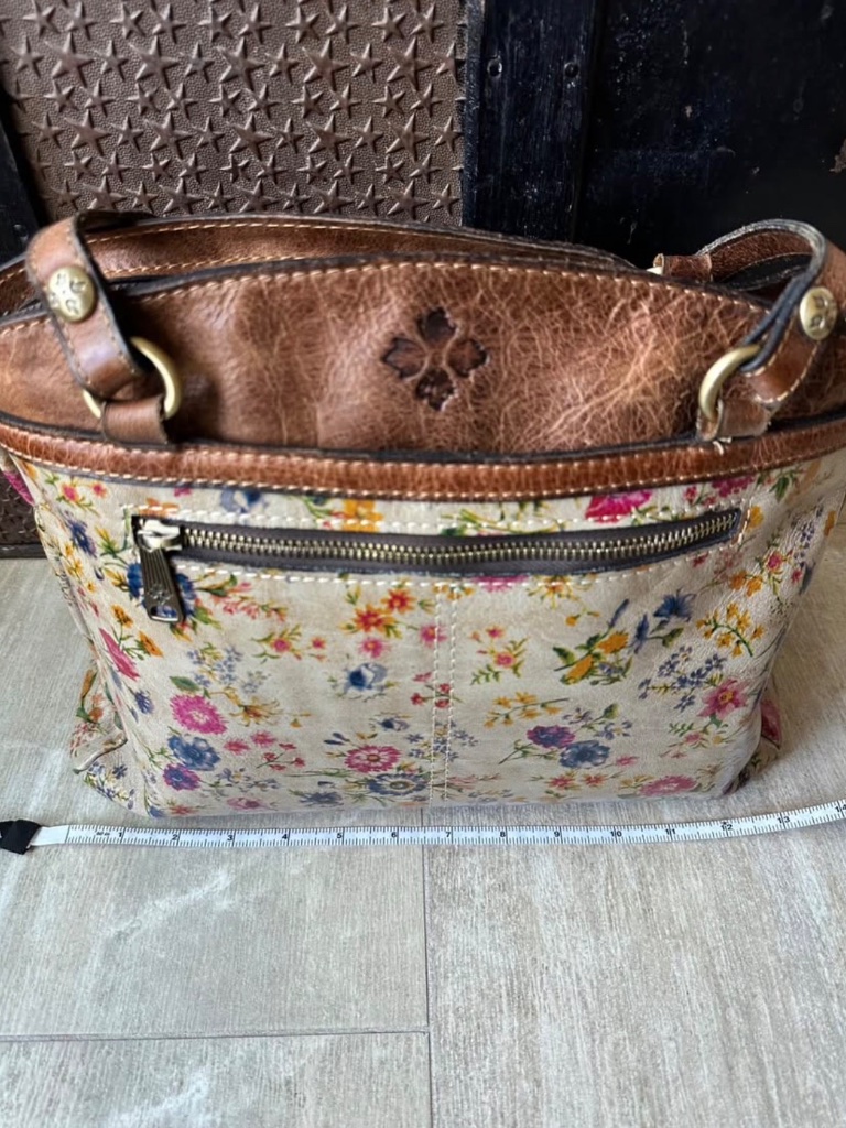 Patricia Nash Cassini Floral Leather Tote — image 7 of 8